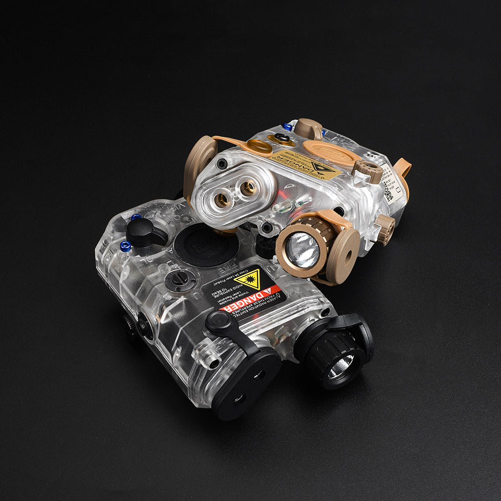 WADSN / NE PEQ LA-5C UHP APPEARANCE VER ( BK / DE ) ( Red / Green / Blue Laser )-Dark Earth ( DE )-Red Laser