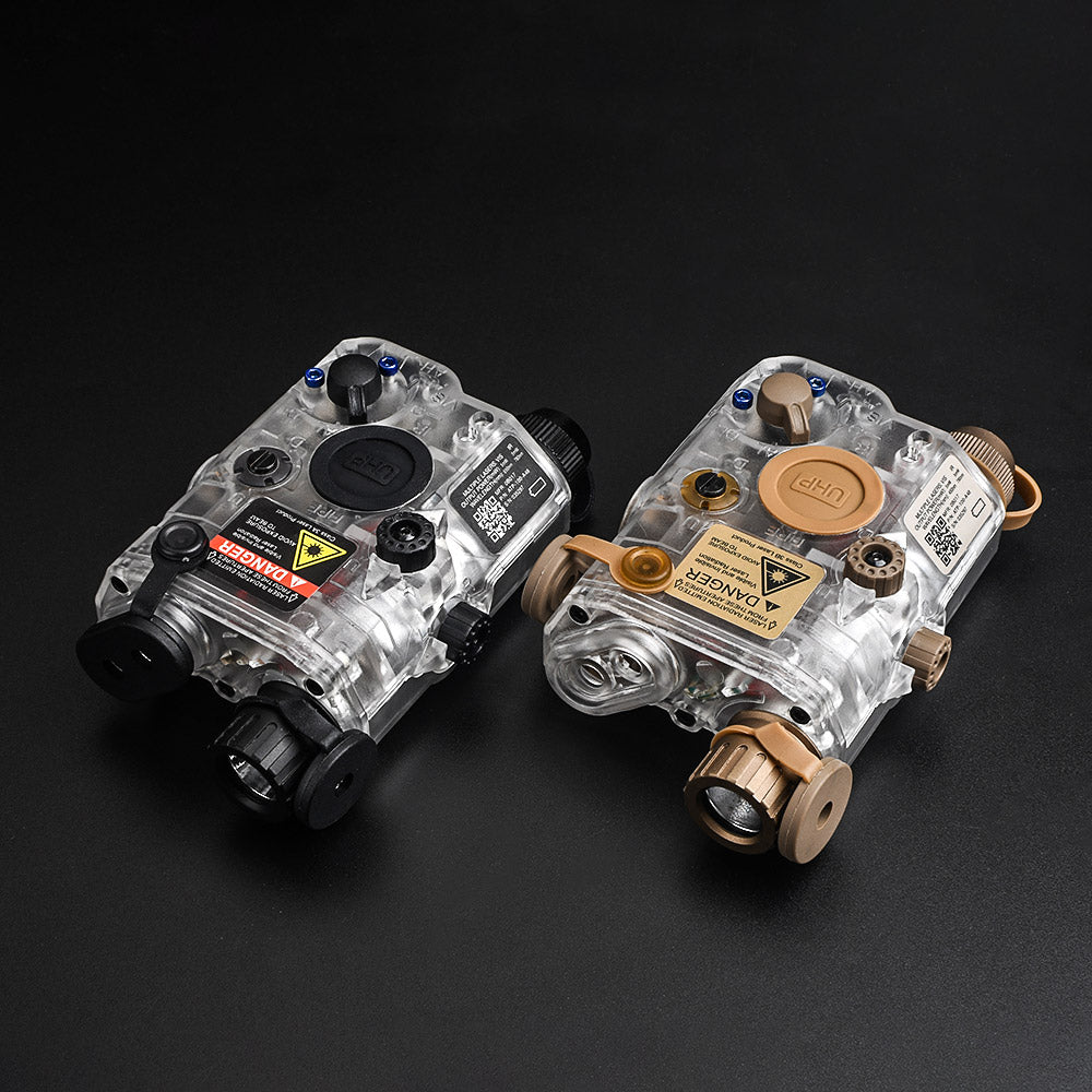 WADSN / NE PEQ LA-5C UHP APPEARANCE VER ( BK / DE ) ( Red / Green / Blue Laser )-Dark Earth ( DE )-Red Laser