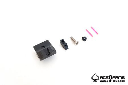 Ace 1 Arms Optical Fiber Steel Warren G-Sight Set for G series