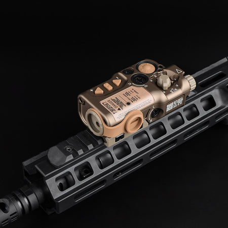 WADSN RAID X Style Airsoft Laser Drive ( IR & Red / Green / Blue Laser ) ( Aluminum )-Black-Red & IR Laser