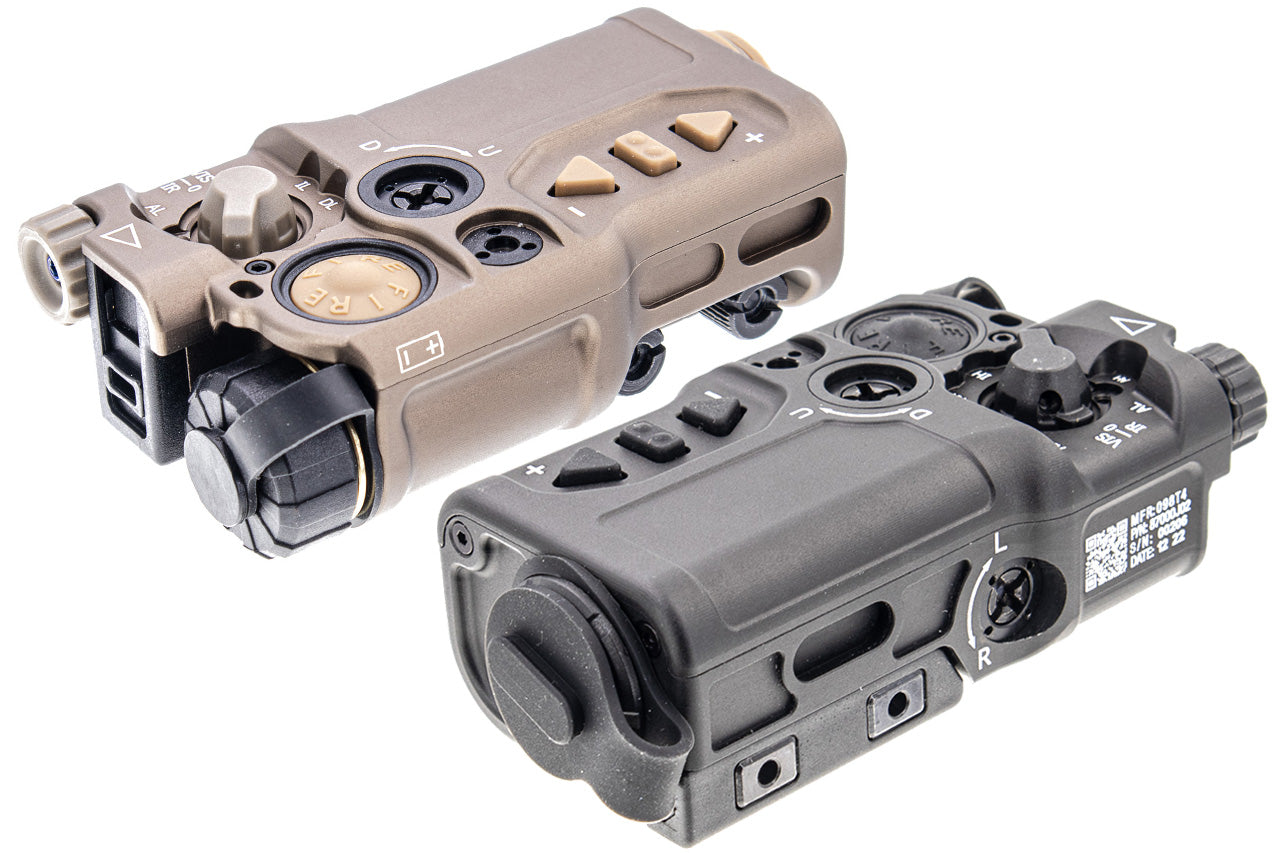 WADSN RAID X Style Airsoft Laser Drive ( IR & Red / Green / Blue Laser ) ( Aluminum )-Black-Red & IR Laser