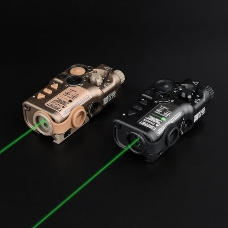 WADSN RAID X Style Airsoft Laser Drive ( IR & Red / Green / Blue Laser ) ( Aluminum )-Black-Red & IR Laser