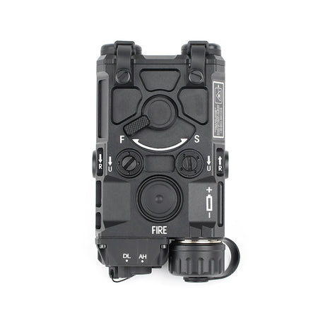 WADSN ET OGL Style Airsoft Laser Drive ( IR & Red / Green / Blue Laser ) ( Aluminum )-Blue & IR Laser-Black