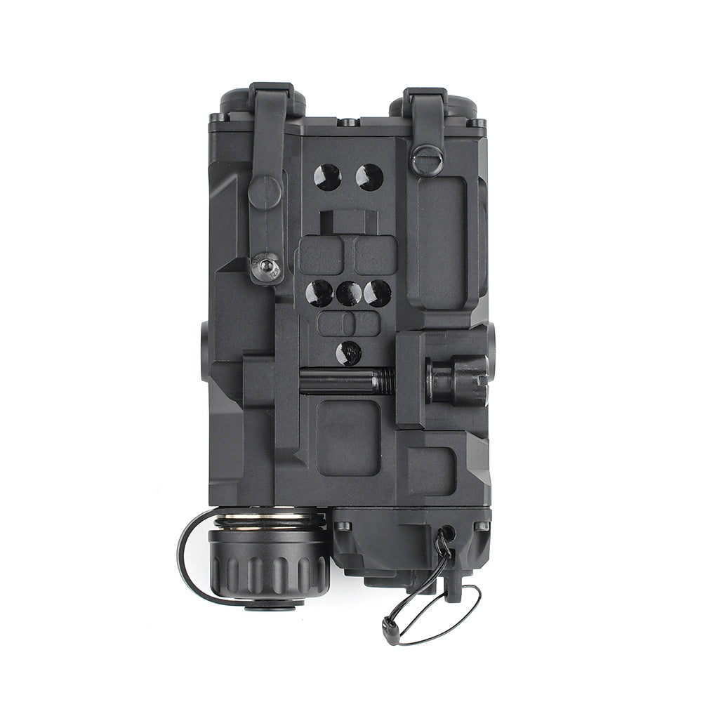 WADSN ET OGL Style Airsoft Laser Drive ( IR & Red / Green / Blue Laser ) ( Aluminum )-Blue & IR Laser-Black