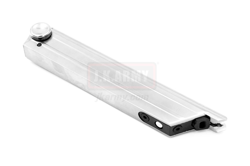 WE 15 Rds Magazine for Luger P08 GBB ( LGMG01 ) ( Silver )