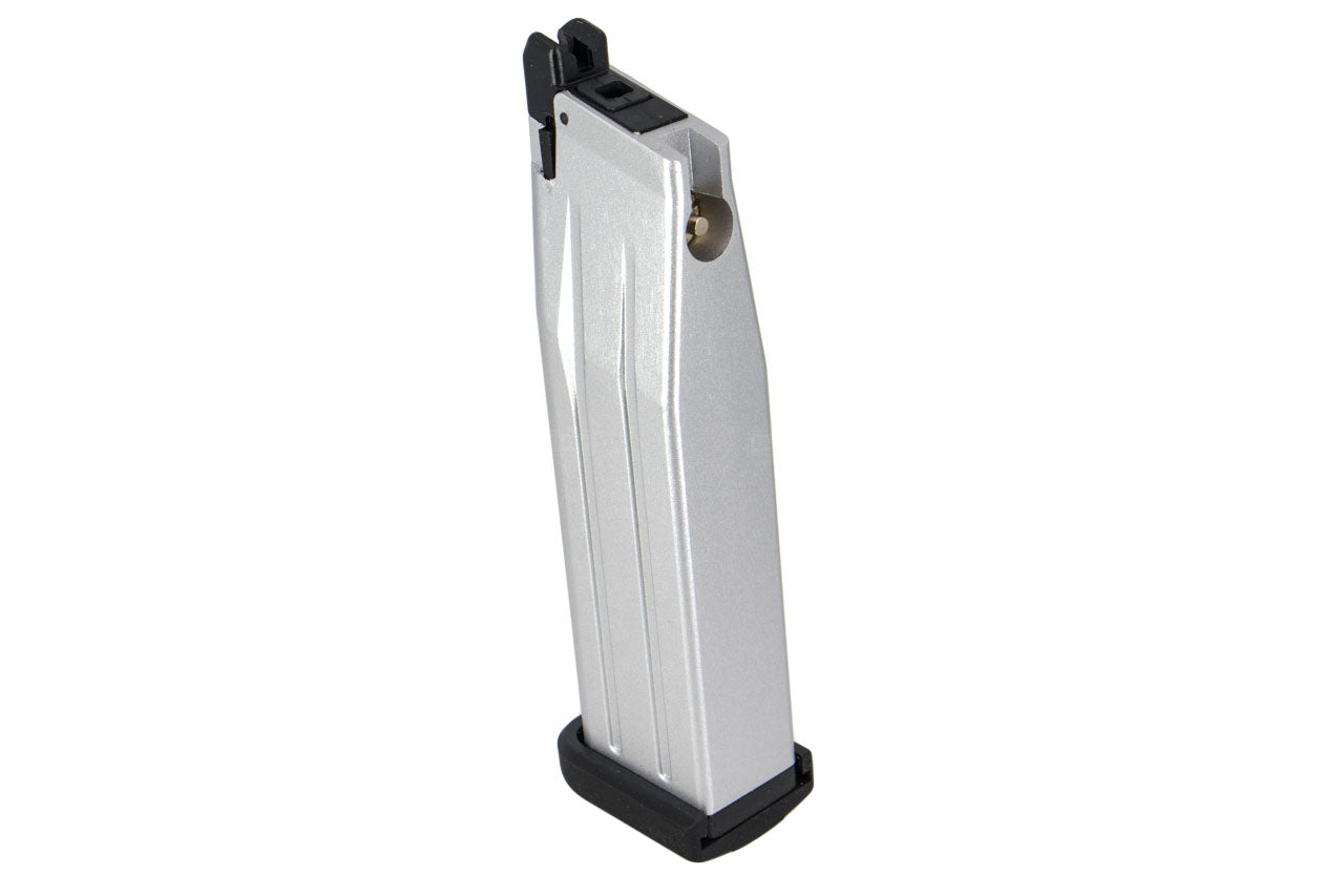 WE 28rd Gas Magazine for Hi-Capa 4.3 GBB Pistol - Silver
