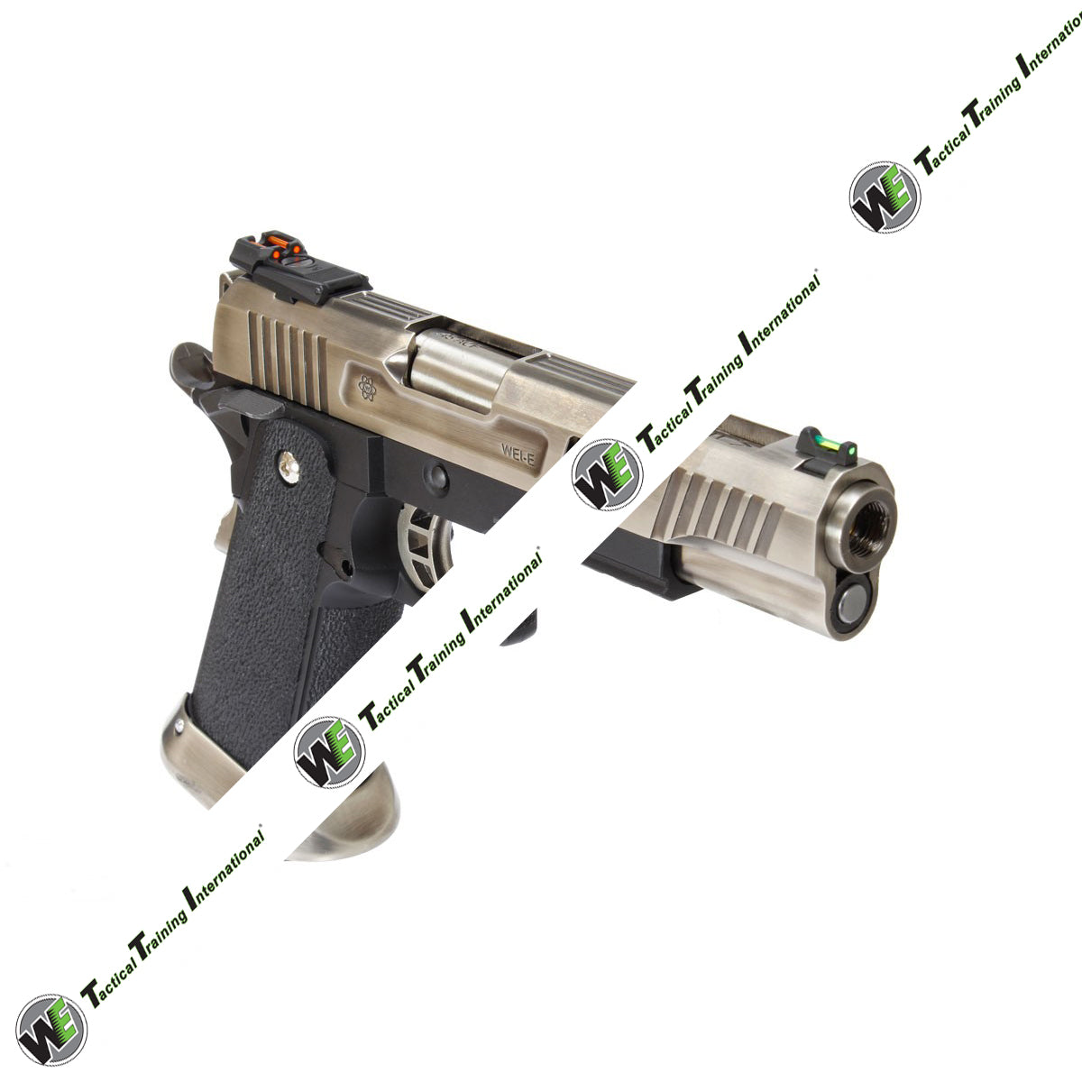 WE 5.1 Hi-Capa Force T.REX ( Silver )