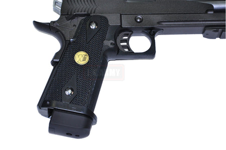 WE HI-CAPA 7inch Dragon B Full Metal GBB Pistol ( Black )