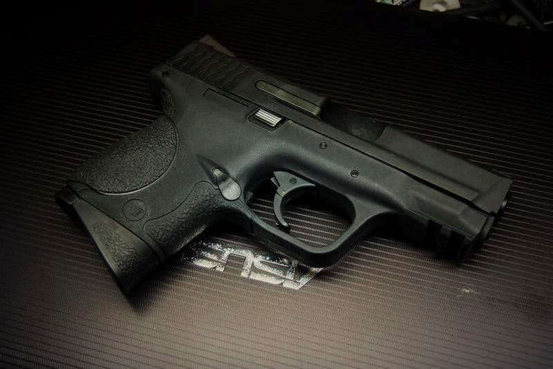 WE Toucan S Metal Slide GBB Pistol ( BK ) ( Dual Magazine Ver. )