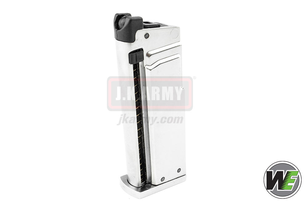 Cybergun COLT Junior .25 ACP 7 Rounds Gas Magazine ( Silver ) ( AW / WE CT25 ) #CG-CJMG01