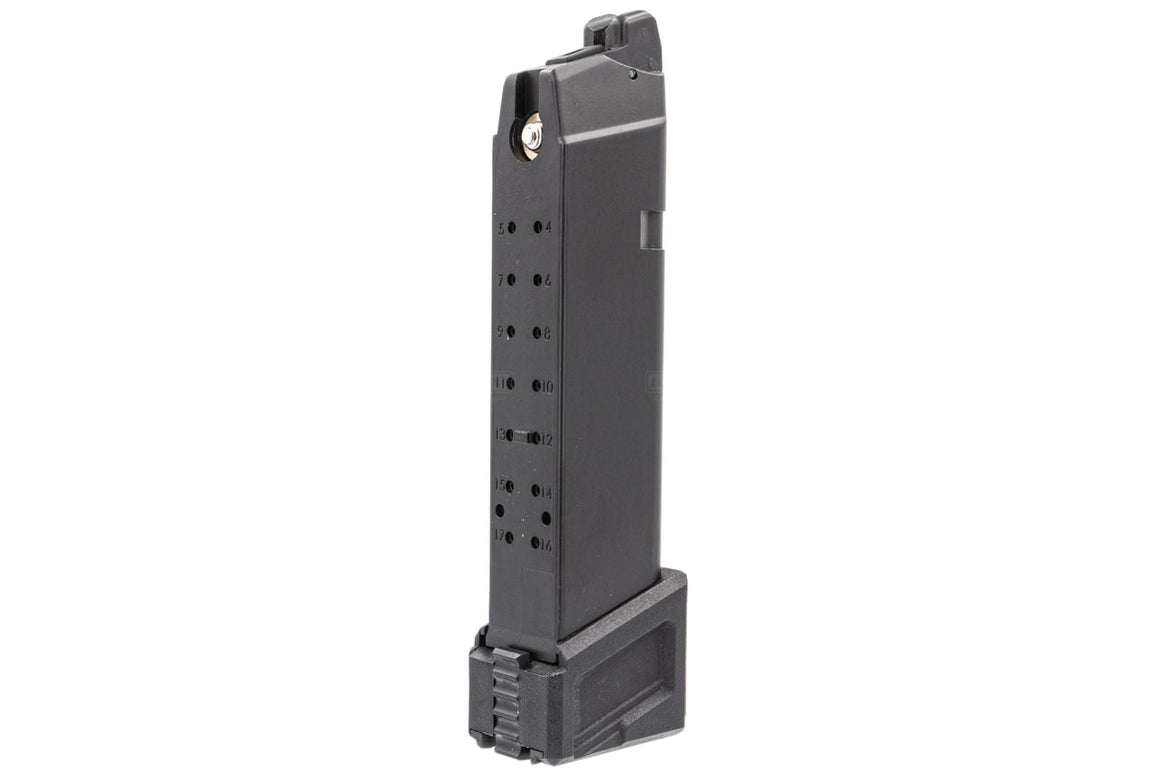 WE G Model G17 GBB Magazine with Extension Mag Base ( For WE / AW G Model GBBP Series )