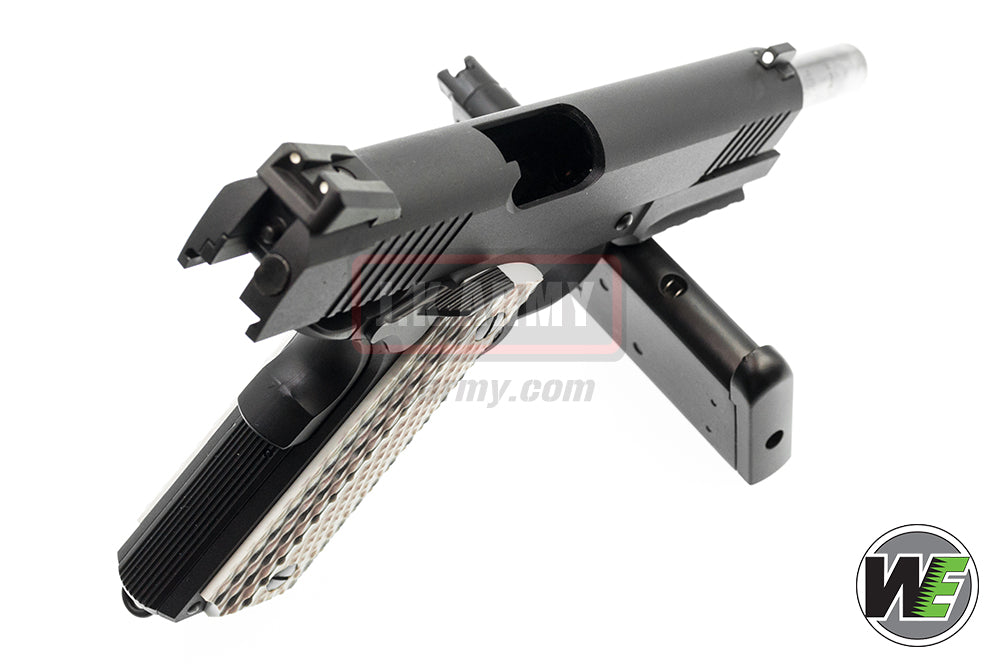 WE M45A1 Marines CQBP Metal GBB Pistol Airsoft ( BK ) ( 1911 )