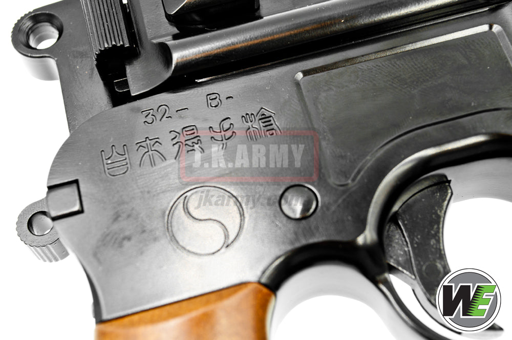 WE M712 GBB Pistol Airsoft ( Black ) ( Marking Ver. )