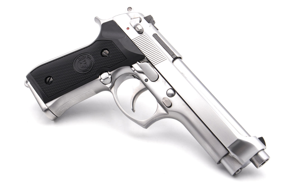 WE M9 Full Metal GBB Pistol Airsoft Gen2 New System ( Silver )