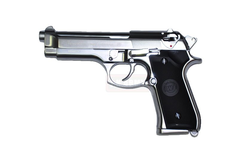 WE Chrome Edition M92F GBB Pistol