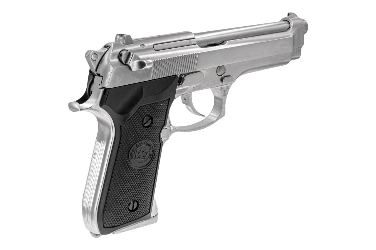 WE Chrome Edition M92F GBB Pistol