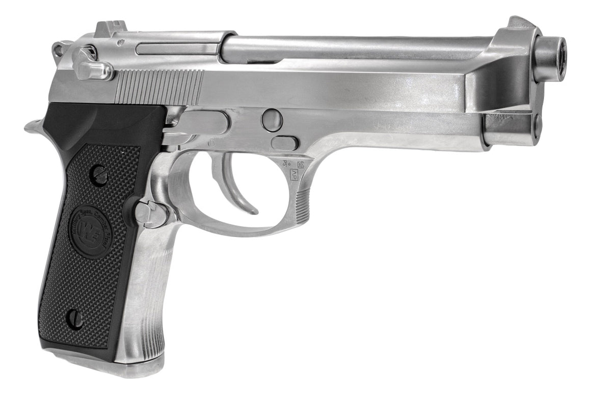WE Chrome Edition M92F GBB Pistol