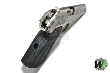 WE Makarov Gas GBB Pistol with Dummy Suppressor ( Silver )