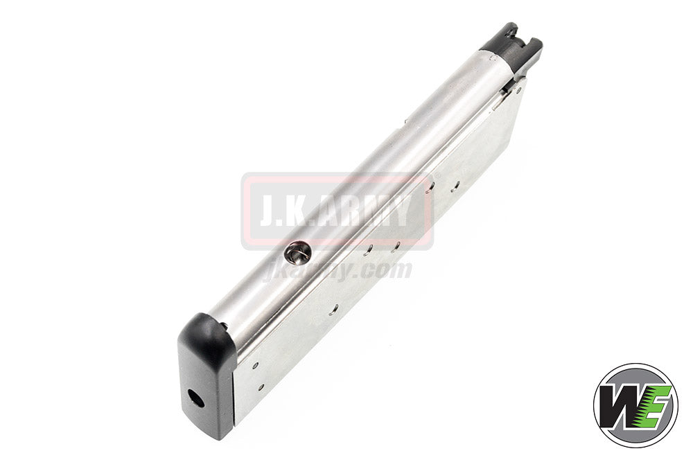 WE MEU GBB Pistol 15 Rds Gas Magazine ( Silver ) ( MEU / 1911 Mag )