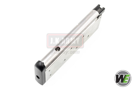 WE MEU GBB Pistol 15 Rds Gas Magazine ( Silver ) ( MEU / 1911 Mag )