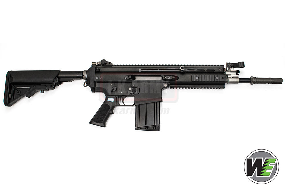 WE SCA-H Mk17 GBBR w/ M4 Stock ( BK )