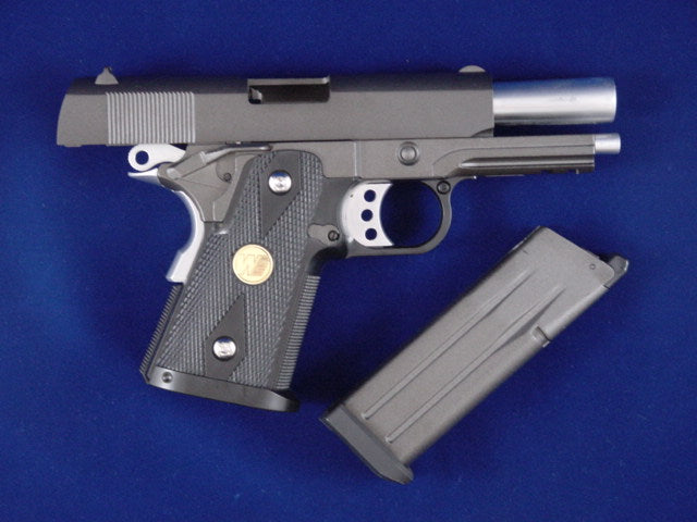 WE HI-CAPA 1938 GBB Pistol ( Black ) (Type A )