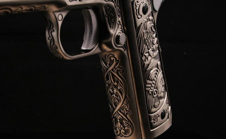 WE 1911 Classic Floral Pattern GBB Pistol Airsoft