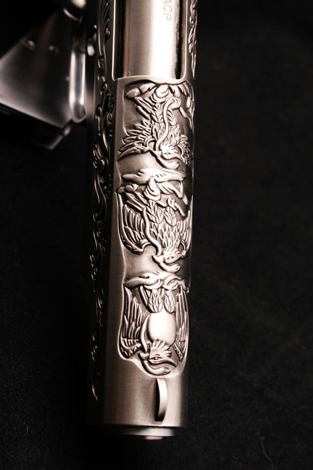 WE 1911 Classic Floral Pattern GBB Pistol Airsoft