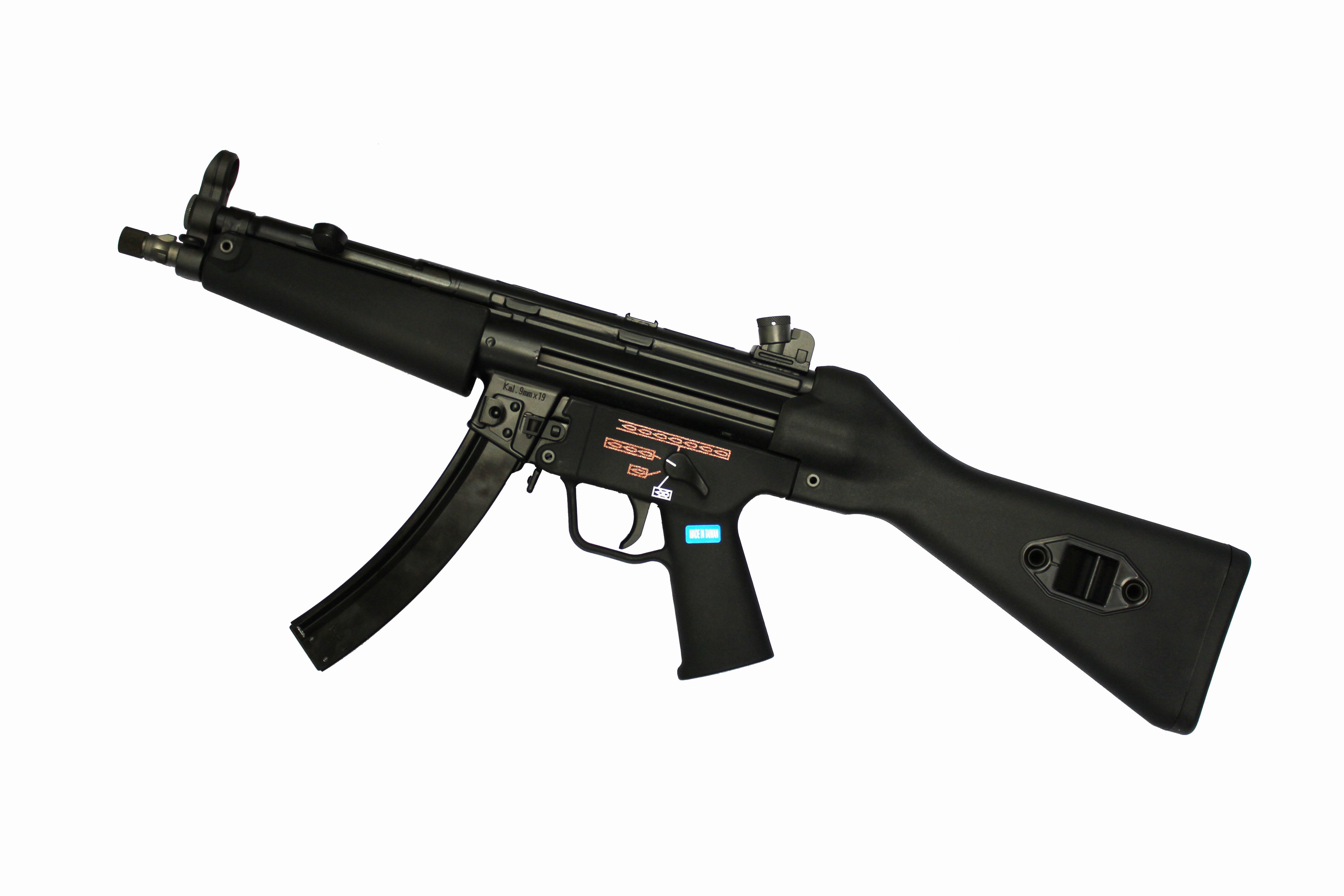 WE Apache NP5 A2 Full Metal GBB ( BK )