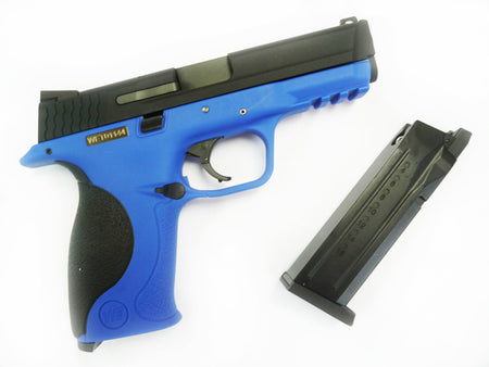 WE Toucan Metal Slide GBB Pistol ( Blue ) ( BK Slide, Blue Frame )
