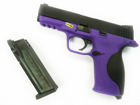 WE Toucan Metal Slide GBB Pistol ( Purple ) ( BK Slide, Purple Frame )