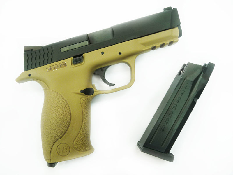WE Toucan Metal Slide GBB Pistol ( Tan ) ( BK Slide, Tan Frame )