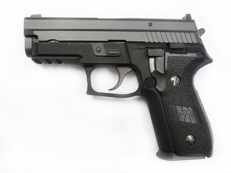 WE F229 Railed Full Metal GBB Pistol ( No Marking ) ( BK ) ( 229 )