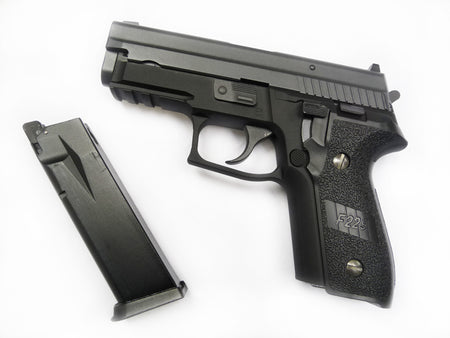 WE F229 Railed Full Metal GBB Pistol ( No Marking ) ( BK ) ( 229 )