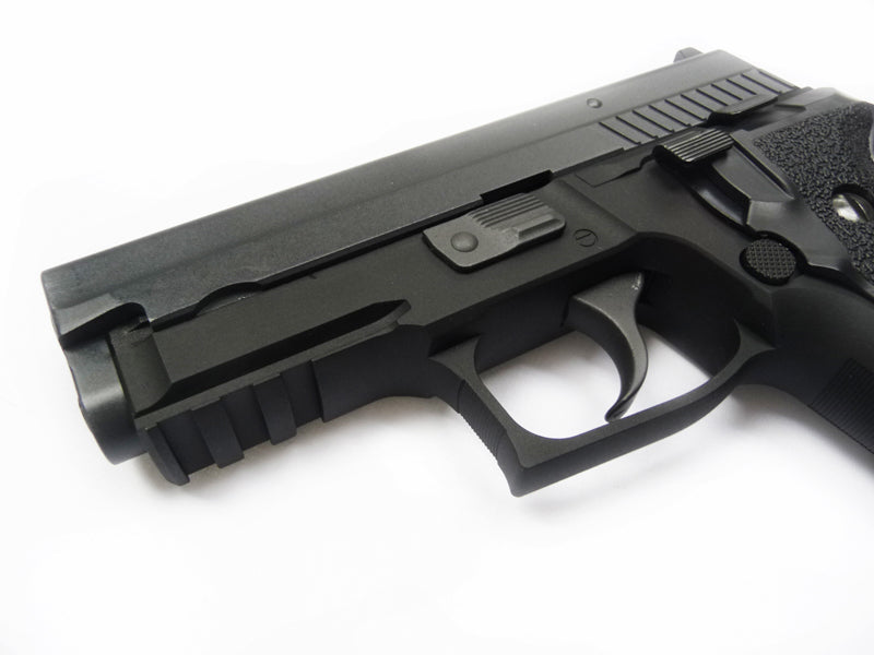 WE F229 Railed Full Metal GBB Pistol ( No Marking ) ( BK ) ( 229 )