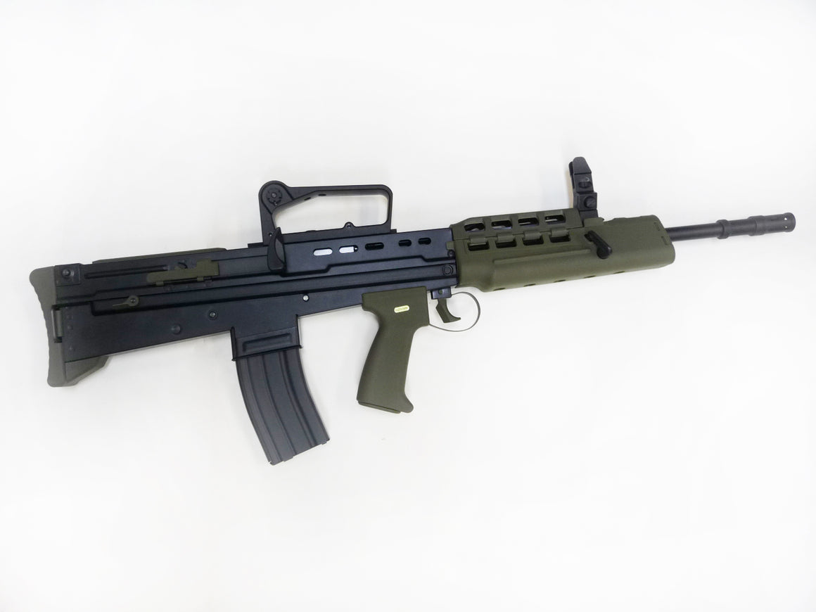 WE L85A2 Airsoft GBB Rifle ( Open-Bolt ) ( OD & Black )