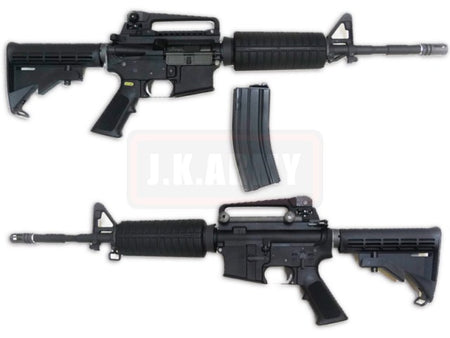 WE M4A1 Gas Blow Back Open Chamber Rifle Black Edition (GBB)
