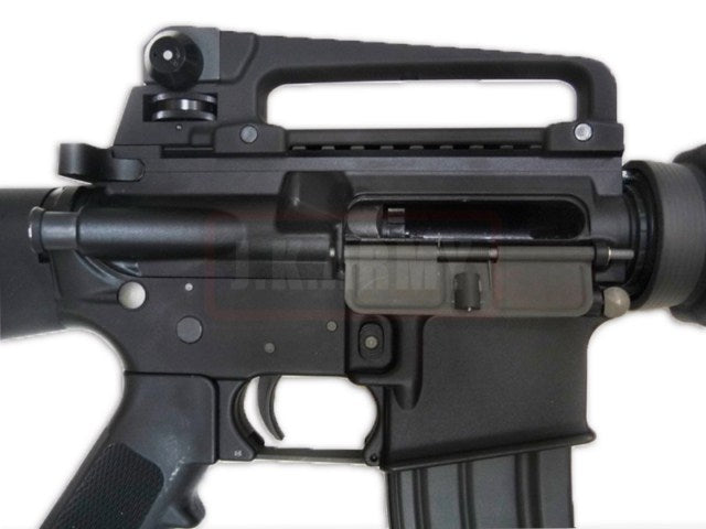 WE M4A1 Gas Blow Back Open Chamber Rifle Black Edition (GBB)