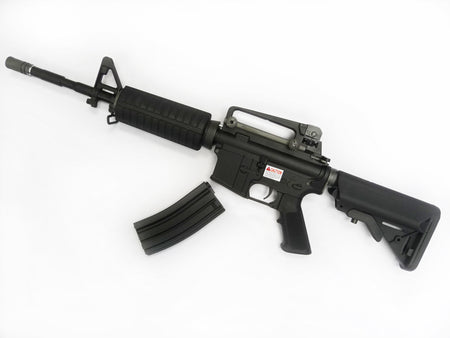 WE Full Metal M4A1 KATANA Airsoft AEG Rifle ( BK ) ( No Marking )
