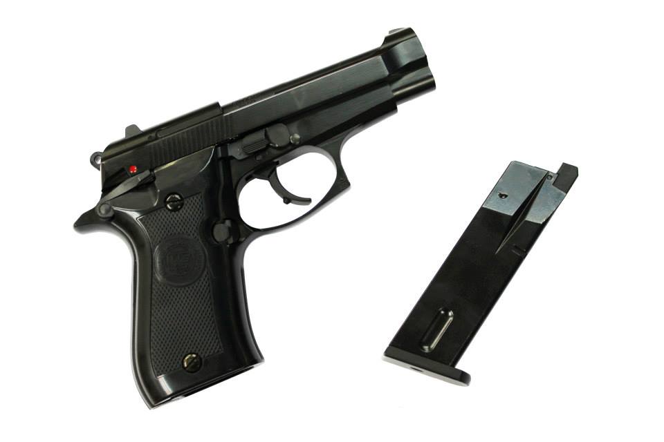 WE M84 GBB Pistol Airsoft ( BK )