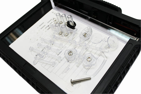 WE Pistol Case with LED ( BK )