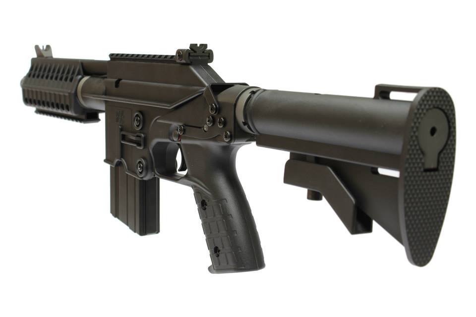 WE PLR16 L Gas Blow Back Open Chamber Airsoft Rifle ( GBB )