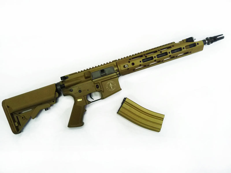 WE Full Metal M4 RAPTOR KATANA Airsoft AEG Rifle ( Tan )