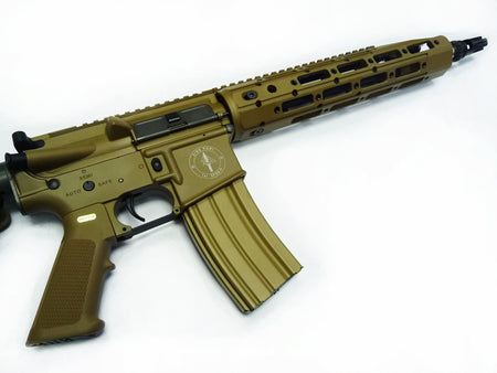 WE Full Metal M4 RAPTOR KATANA Airsoft AEG Rifle ( Tan )