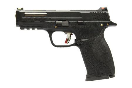 WE Toucan T2 B W/HOLD Pistol Airsoft ( BK SLIDE / SV BARREL / BK FRAME )