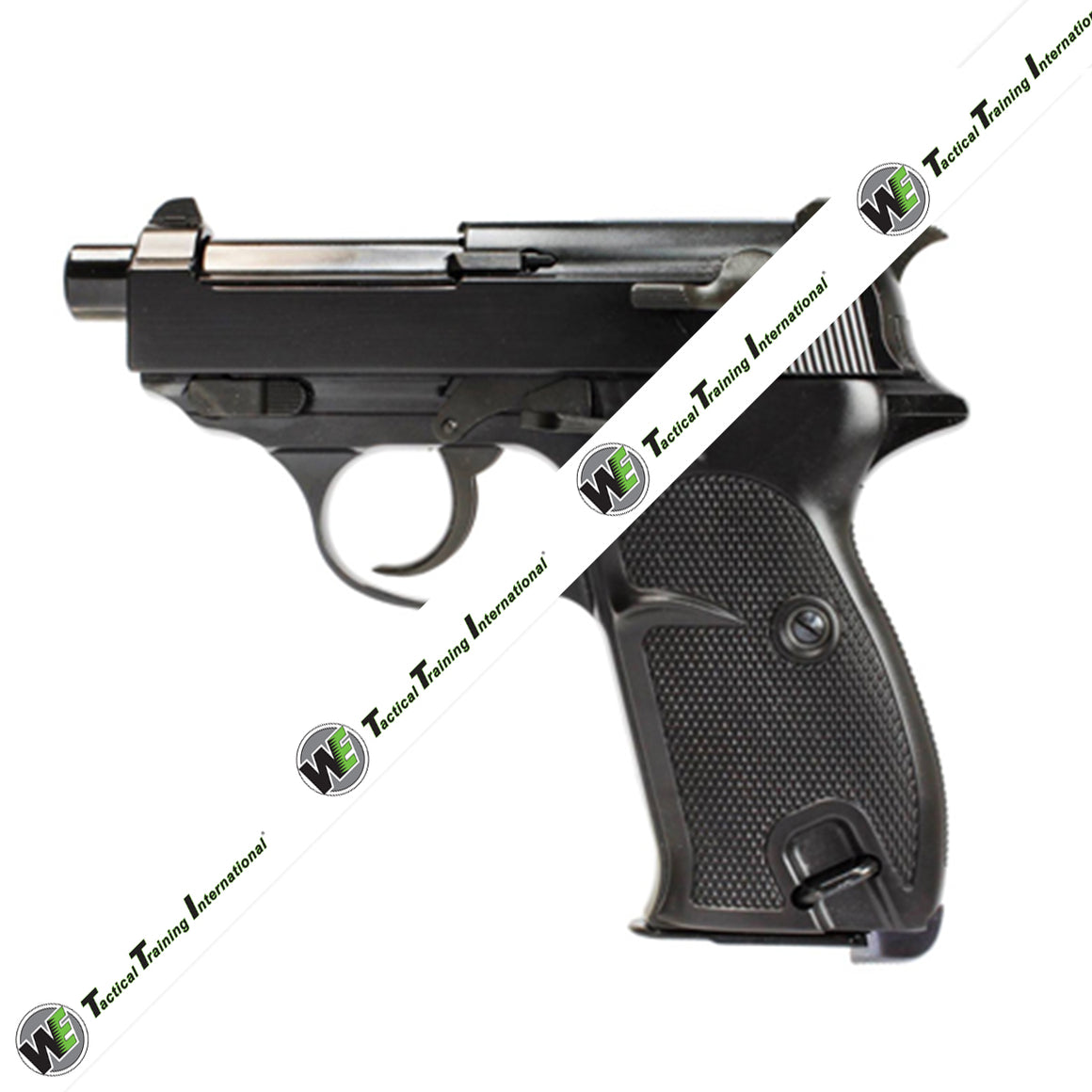 WE P38S W/Dummy Suppressor ( Black )