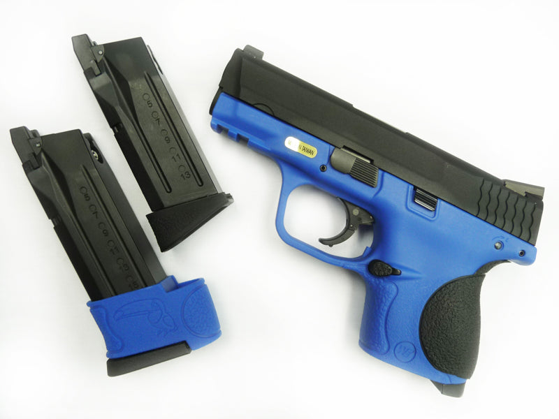 WE Toucan S Metal Slide GBB Pistol ( Blue ) ( BK Slide, Blue Frame )