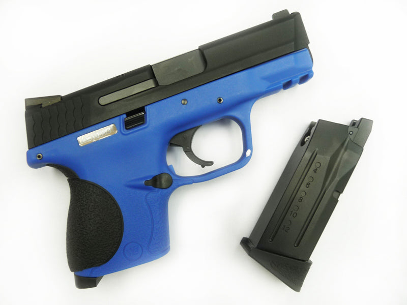 WE Toucan S Metal Slide GBB Pistol ( Blue ) ( BK Slide, Blue Frame )