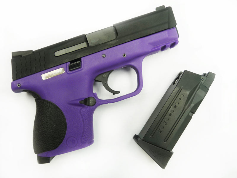 WE Toucan S Metal Slide GBB Pistol ( Purple ) ( BK Slide, Purple Frame )