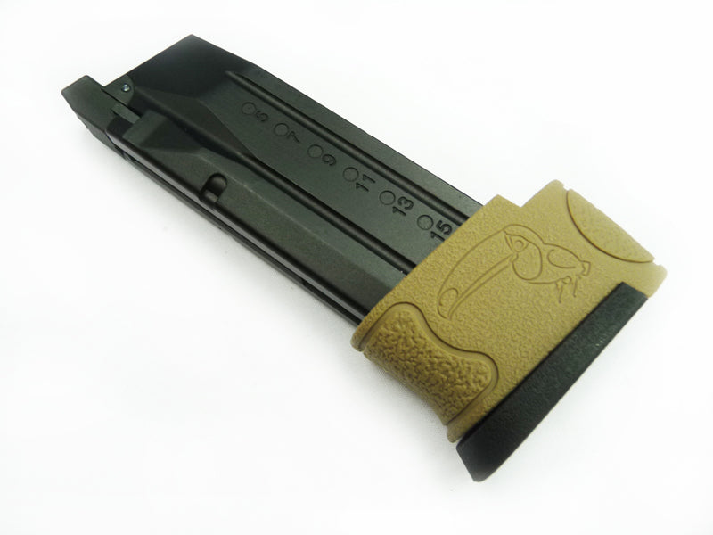 WE Toucan S Metal Slide GBB Pistol ( Tan ) ( BK Slide, Tan Frame )